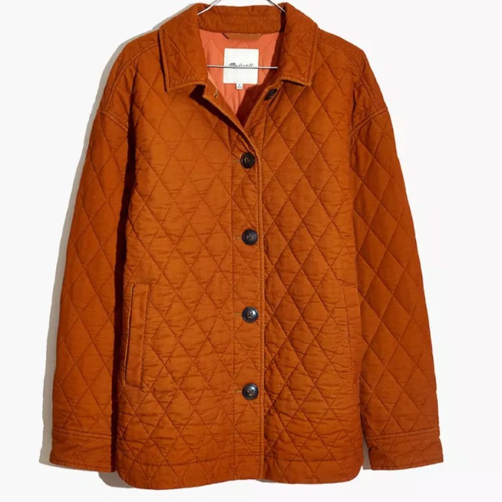Madewell Austin Quilted Coat Fall